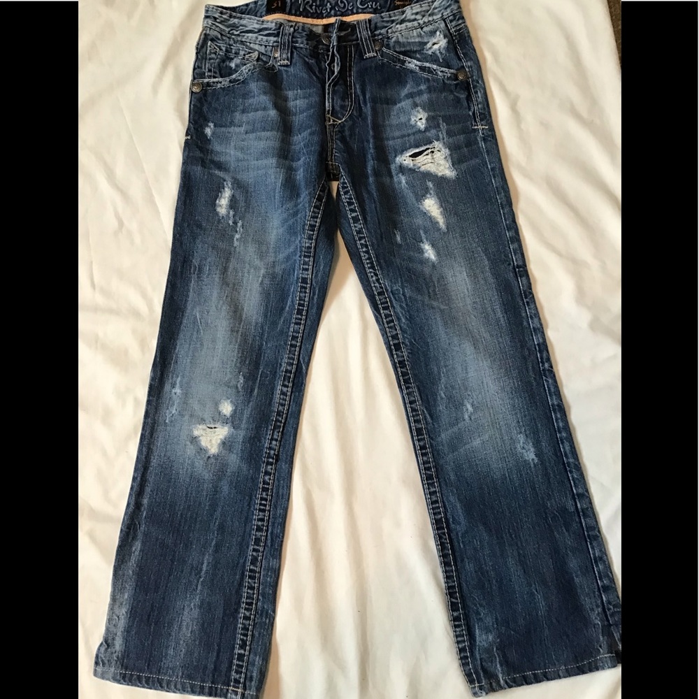 Mens Rivet De Cru Jeans
